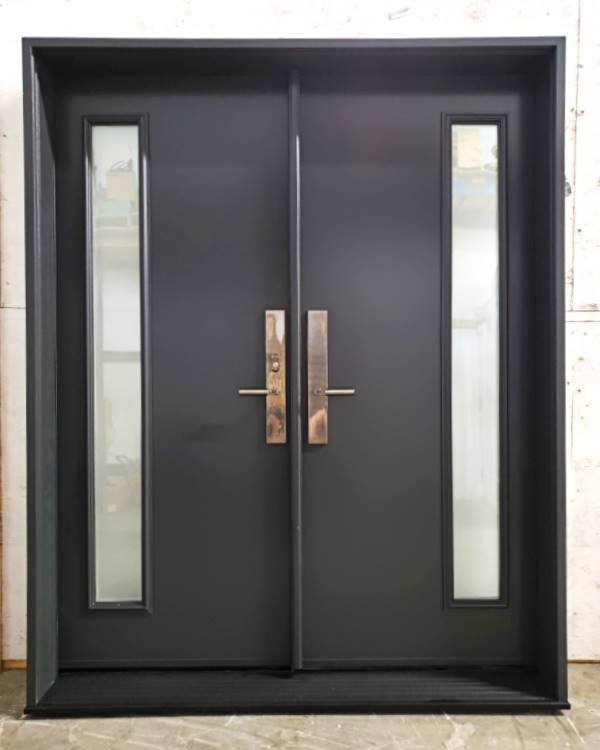 Contemporary Steel Entry Door
